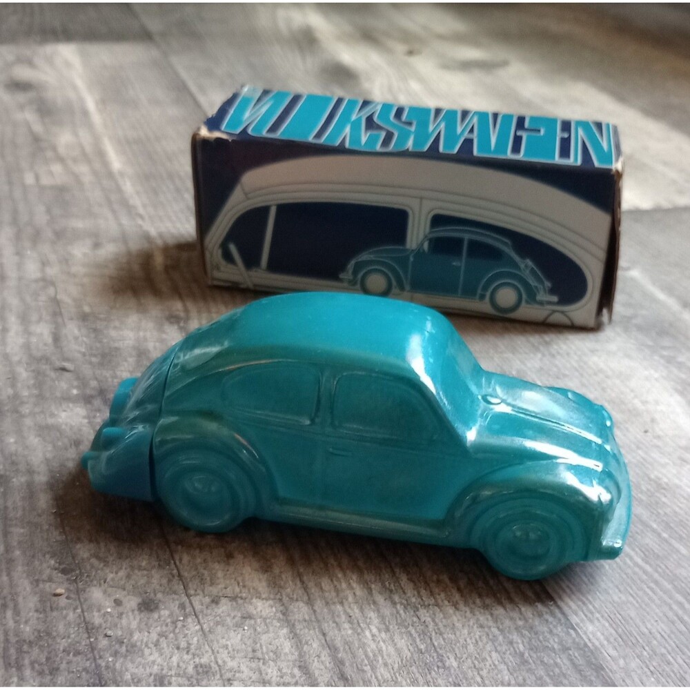 Avon Blue Volkswagen 4 Fl Oz After Shave Decanter - Vtg 60s-70s Decanter Only